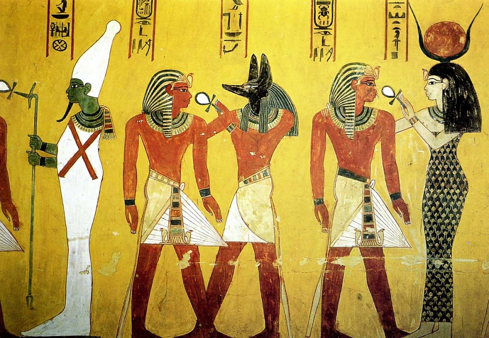 Египетские мотивы на сайте