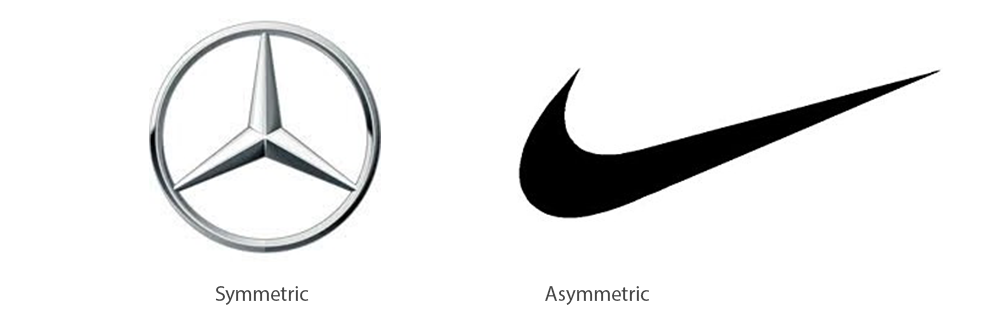 асимметричный логотип