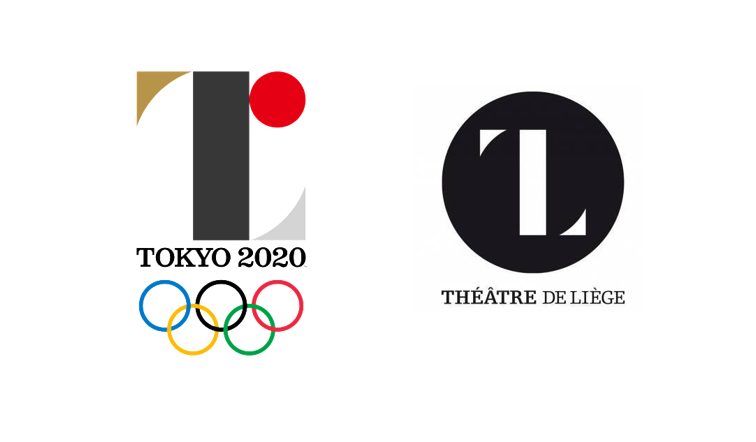 дизайн логотипа будущей Олимпиады в Токио в 2020 году